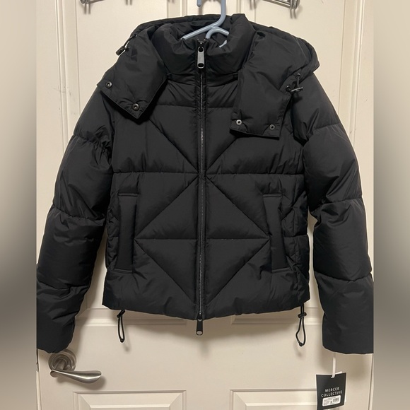 NWT Mercer Collective Scotty Hooded Down Puffer Coat - Picture 8 of 12